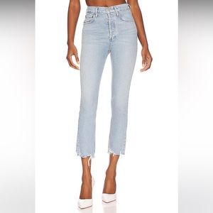 Agolde Riley Straight Crop